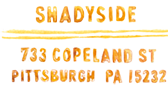 Girasole is located in the Shadyside section of Pittsburgh, PA.  733 Copeland St.